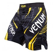 Шорты ММА Venum Lyoto Machida Ryujin Fightshorts - Black/Yellow 10332